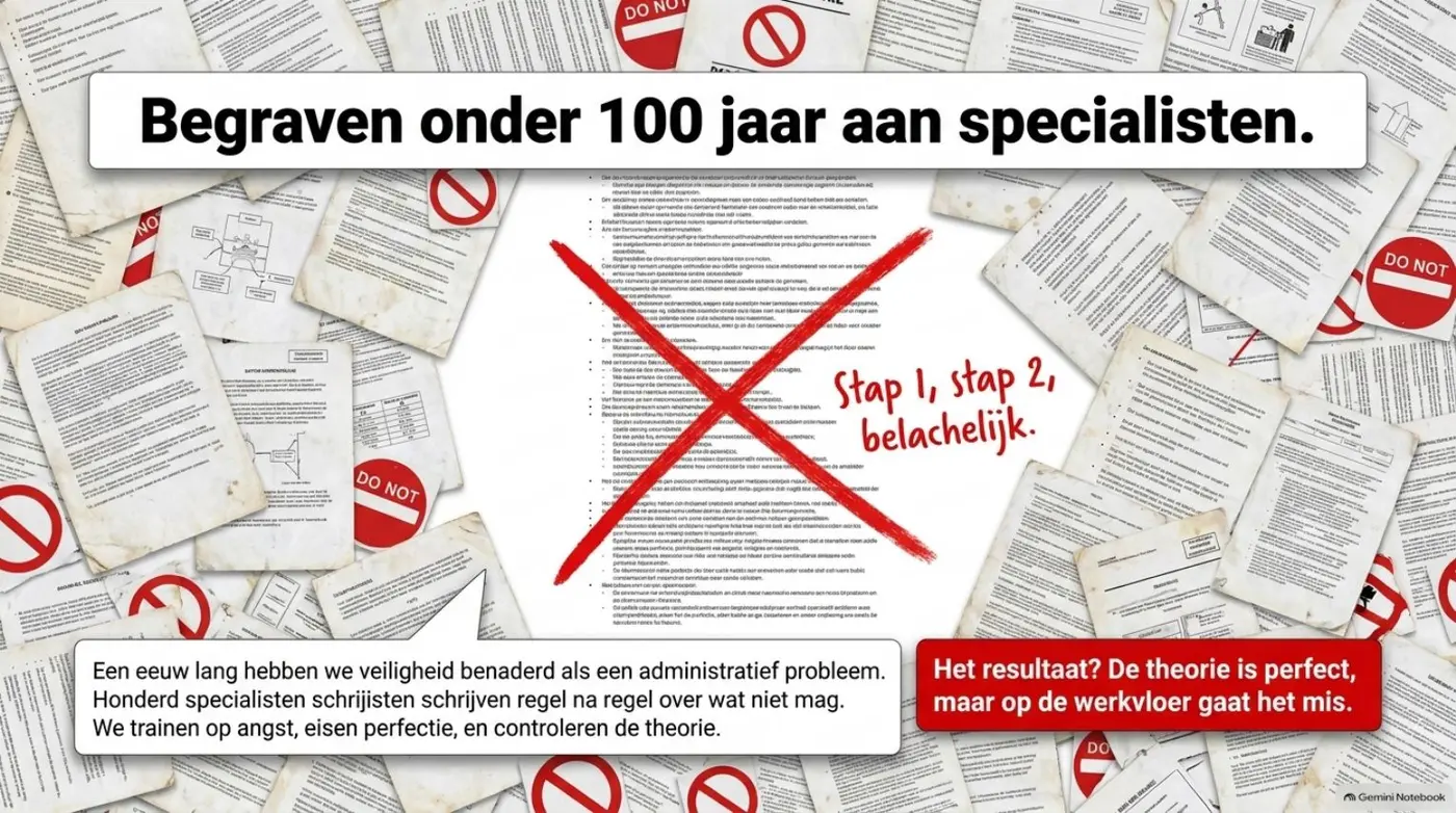 Begraven onder 100 jaar aan specialisten