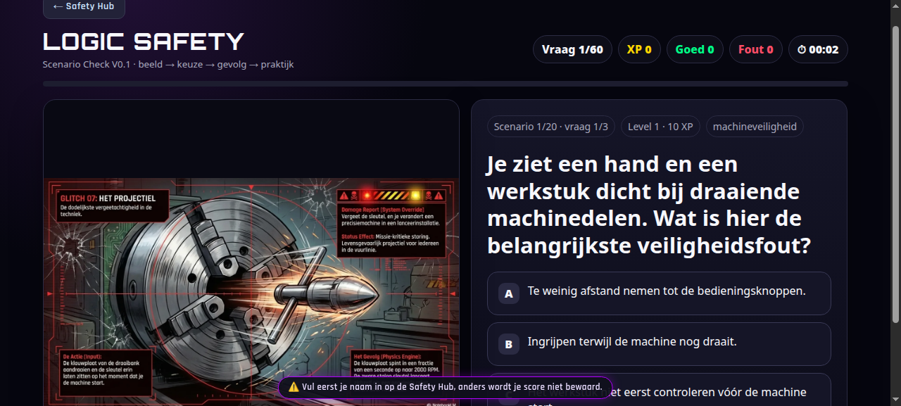 Het scenario-spel: 20 praktijkscenario's met drie vragen elk